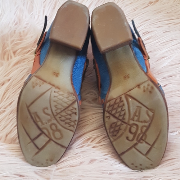 AS98 slip on clog-style heels - Picture 7 of 7